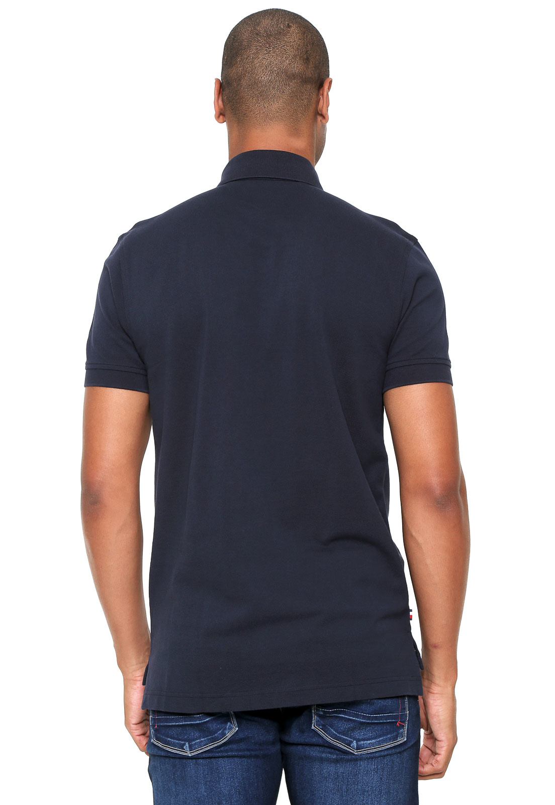 Polo Azul Marinho - Tommy Hilfiger - Imagem 2