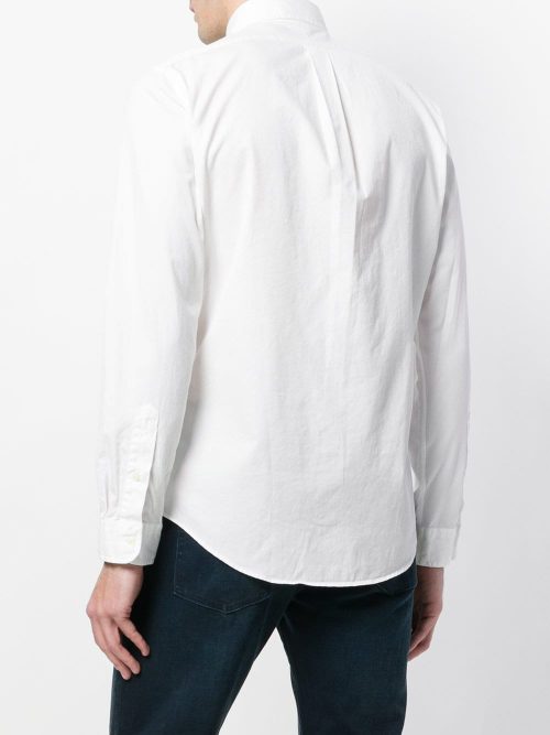 Camisa Social Branca Custon Fit – Ralph Lauren