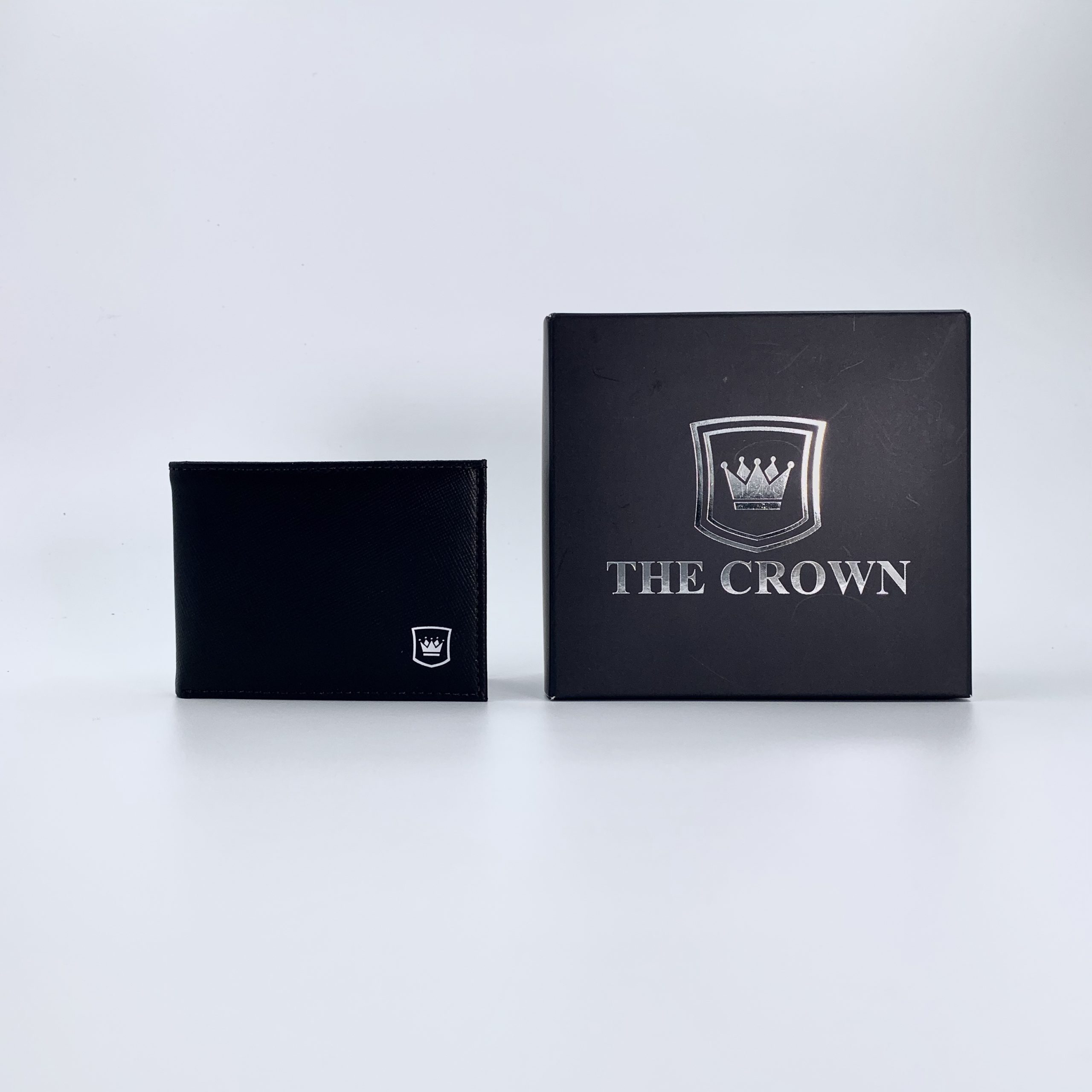 Carteira Masculina THE CROWN - Napa Confort Preto