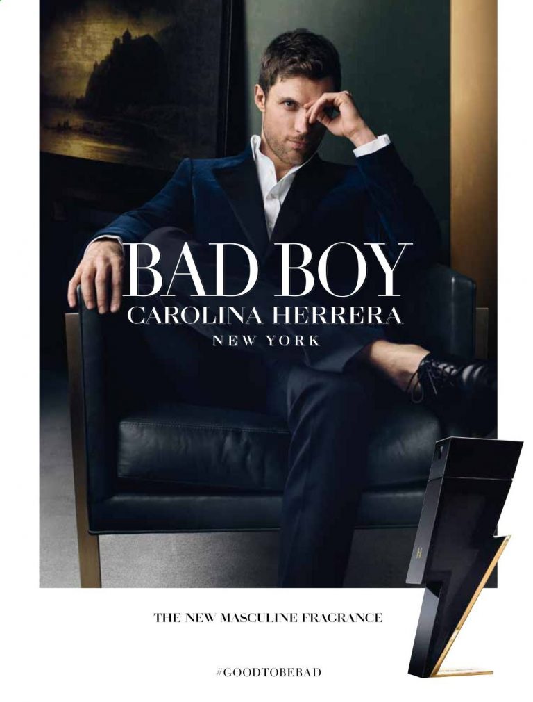 Perfume Masculino Bad Boy Carolina Herrera EDT 100ml The Crown