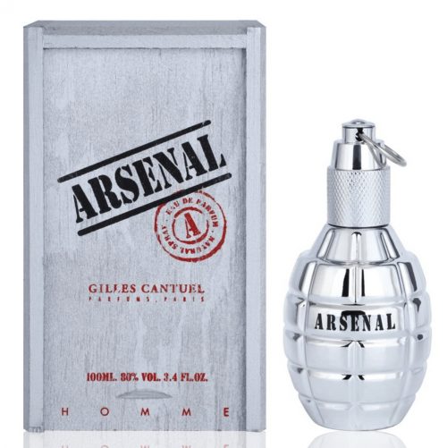 Perfume Masculino Arsenal Platinum – Gilles Cantuel EDP 100ml